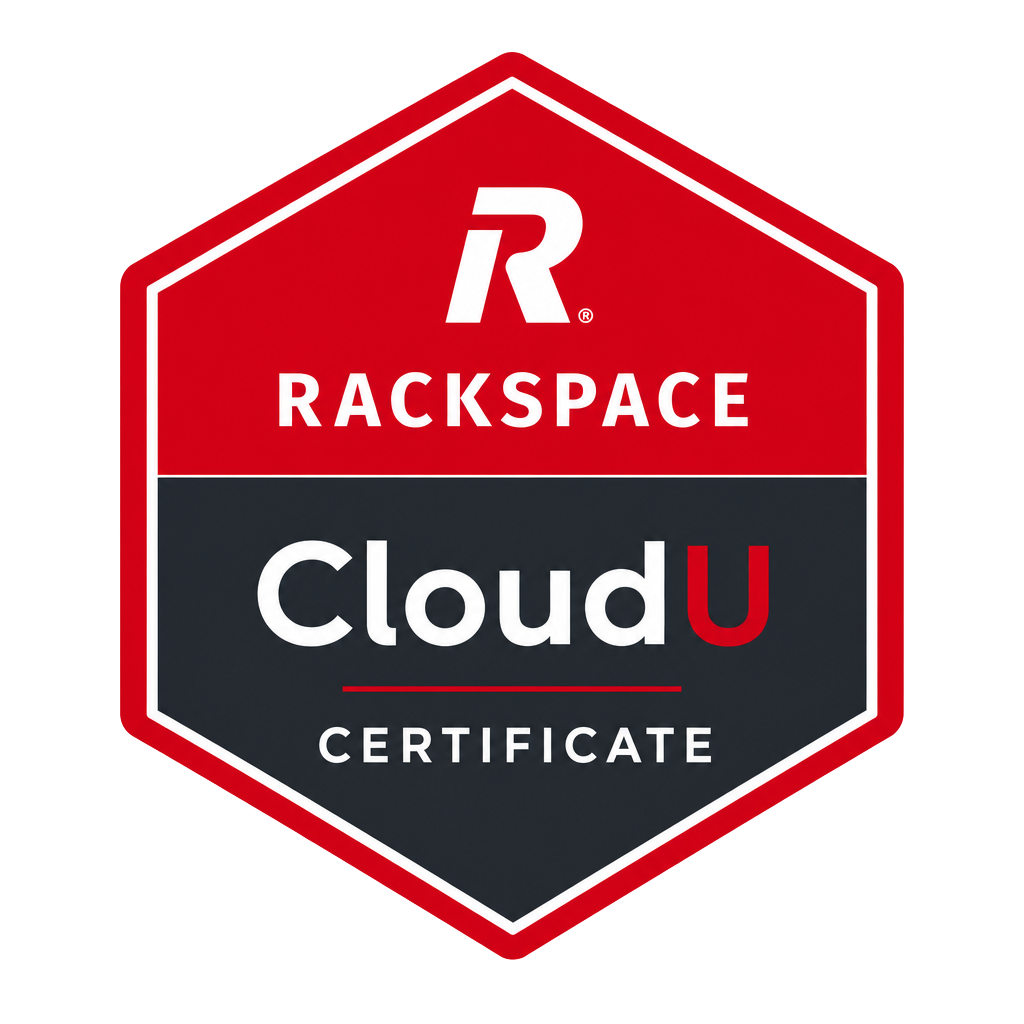 Rackspace CloudU Certificate